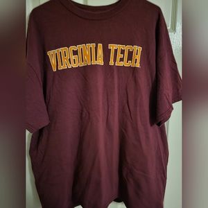 Unisex Virginia Tech Tee Shirt, size 2xl